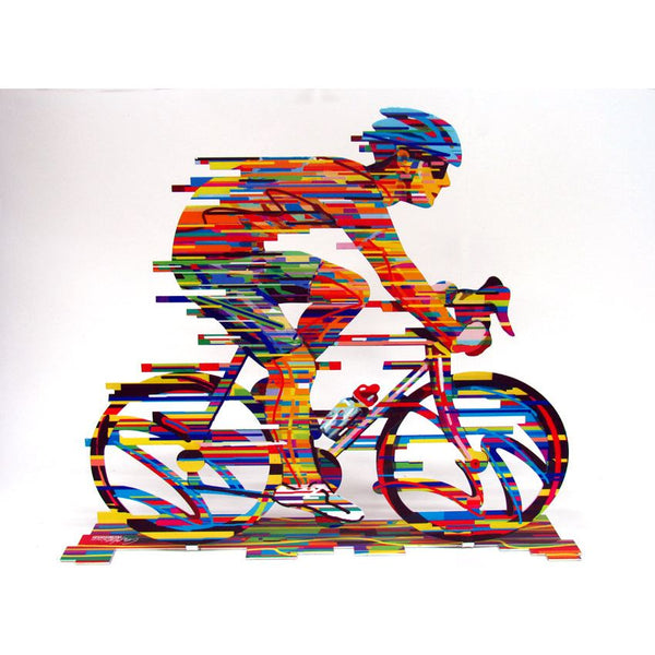 Champion metal sculpture by David Gerstein