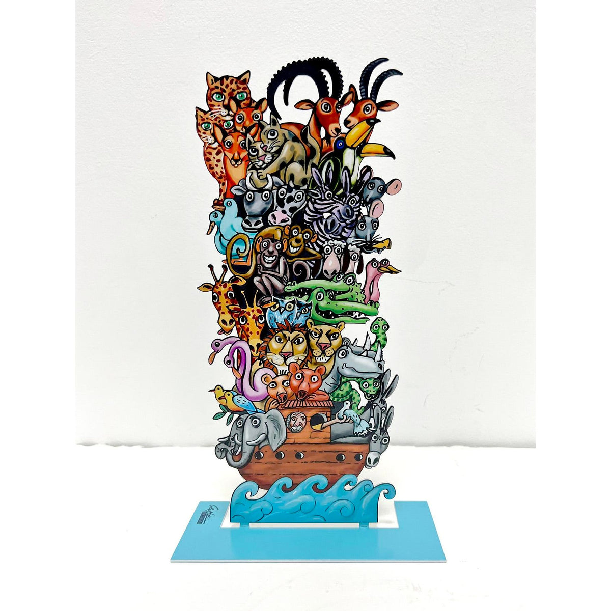 【最終価格】Noah's ark gachaxx Noah's Ark | Judaica Sculpture by David Gerstein – Gersteinart
