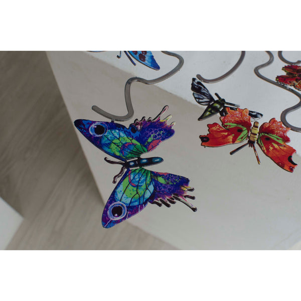 Detail of David Gerstein Butterflies forever fruit bowl