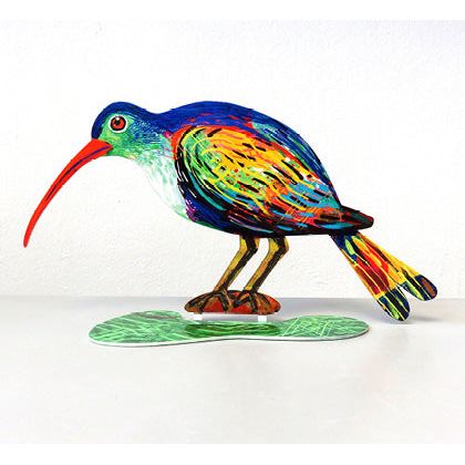 Schüchterner Vogel