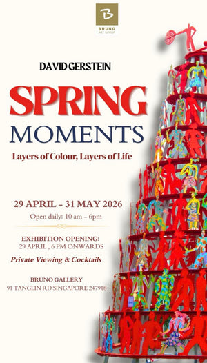 Spring Moments: David Gerstein solo exhibition in Singapore