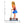 Girl on Scooter dimensions chart - GersteinART wall sculpture