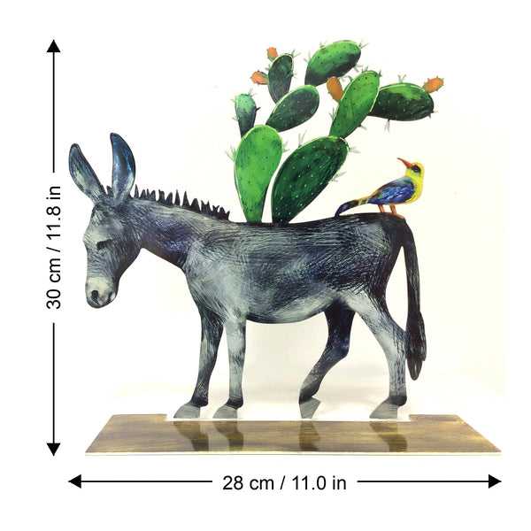 Israeli Donkey dimensions chart - GersteinART wall sculpture