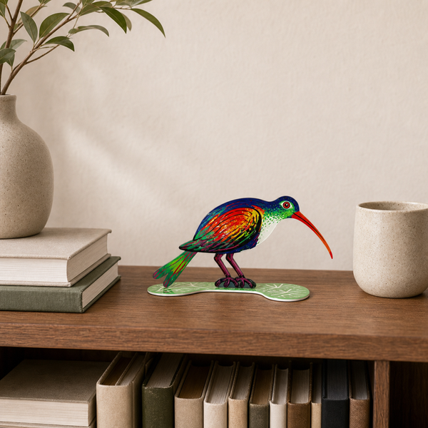 Schüchterner Vogel