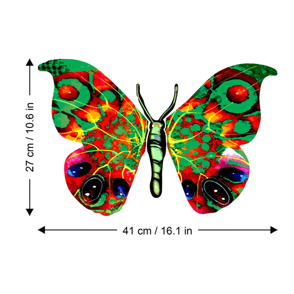 Yafa butterfly dimensions chart - GersteinART wall sculpture