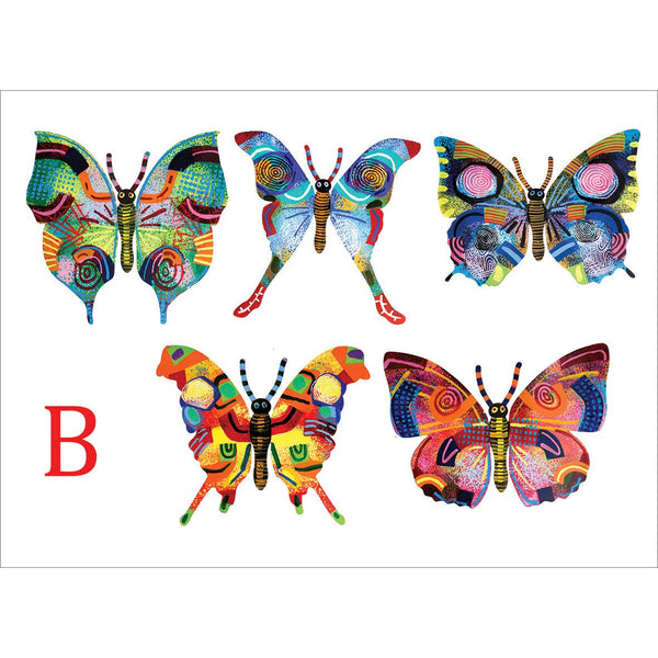Papillons collants B