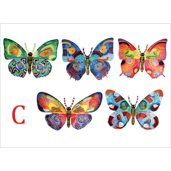 Papillons collants C