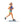 Lady Runner by David Gerstein - colorful metal art sculpture