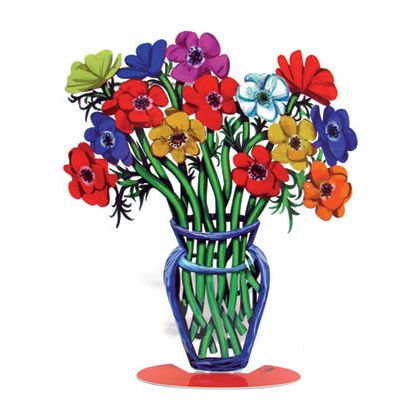 Poppies Vase by David Gerstein