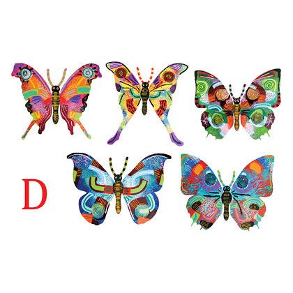 Papillons collants D