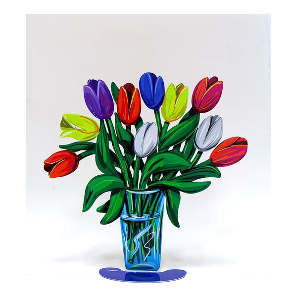 Vase tulipes petit