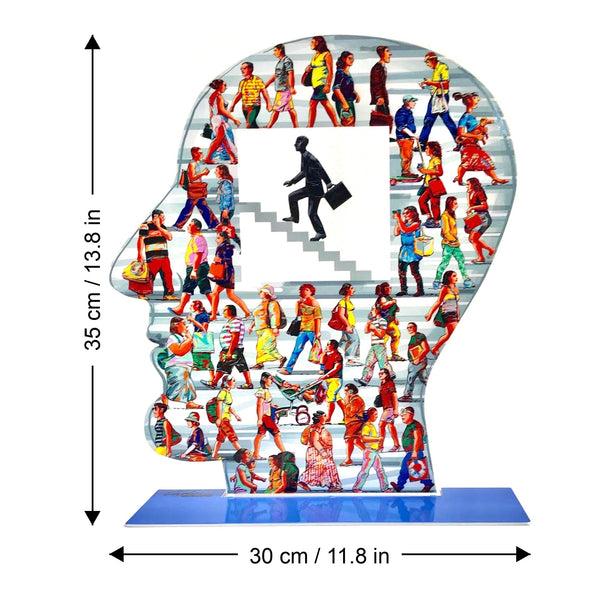 up and beyond dimensions chart - GersteinART wall sculpture